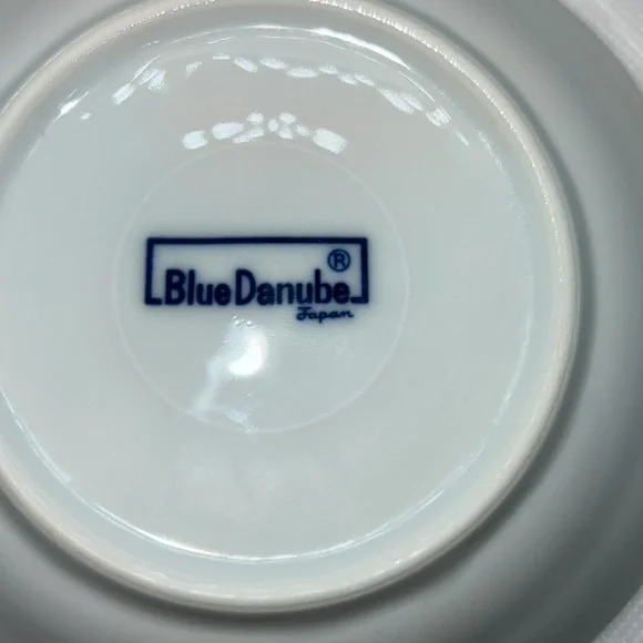 BLUE DANUBE TEACUP AND SAUCER VINTAGE RETIRED PATTERN - Picture 8 of 12